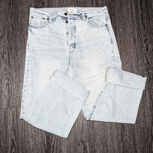 Pistola Cassie Super High Rise Straight Jeans